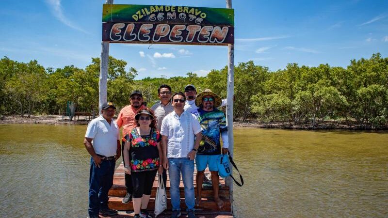 El gobierno de Joaquín Díaz Mena impulsará a Dzilam de Bravo como destino ecoturístico