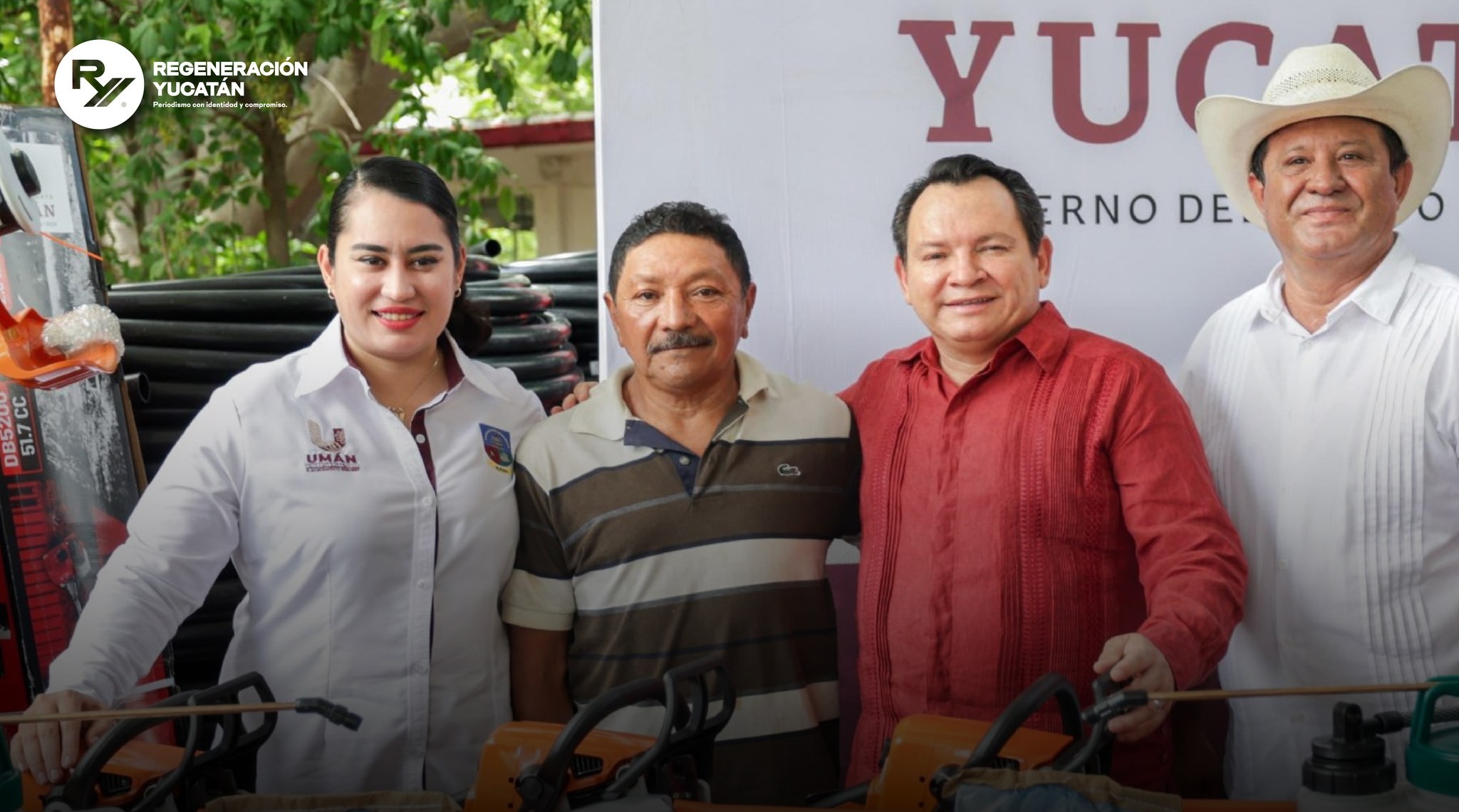 Bienestar que llega al campo yucateco