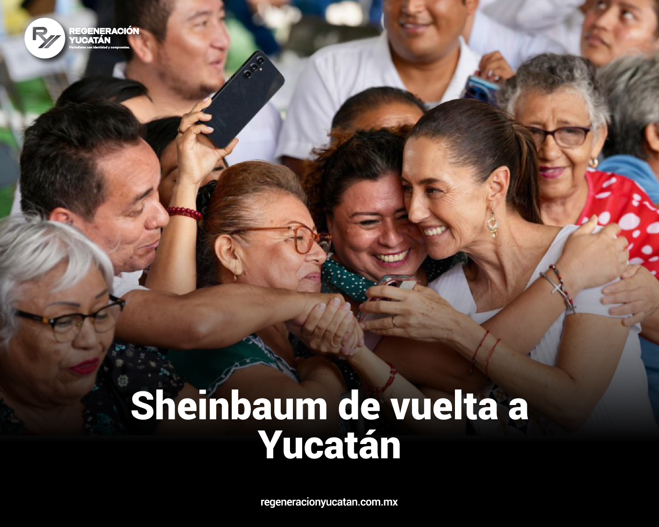 Claudia Sheinbaum presentará avances de su primer año de gobierno en la Península de Yucatán